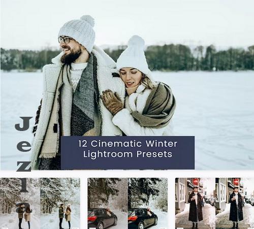 12 Cinematic Winter Lightroom Presets - TLXQ8YQ