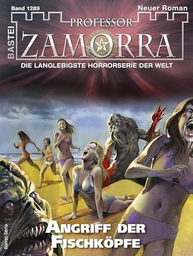 Cover: Veronique Wille - Professor Zamorra 1289 - Angriff der Fischköpfe