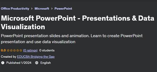 Microsoft PowerPoint – Presentations & Data Visualization