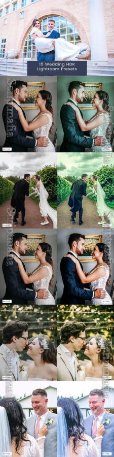 15 Wedding HDR Lightroom Presets