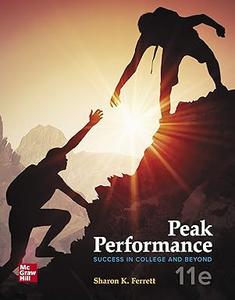 Peak Performance Success in College and Beyond, 11th Edition