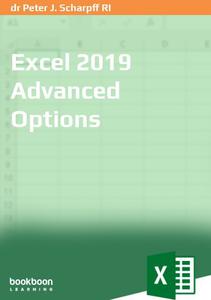 Excel 2019 Advanced Options