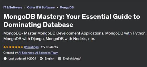 MongoDB Mastery – Your Essential Guide to Dominating Database