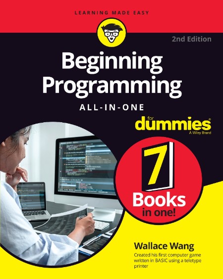 Beginning Programming All-in-One For Dummies by Wallace Wang A74a4842dd67c800f8b00202a1db6a33