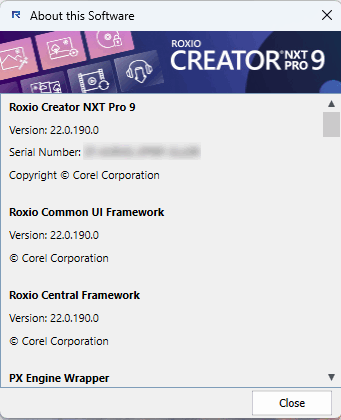 Roxio Creator NXT Pro 9 v22.0.190.0
