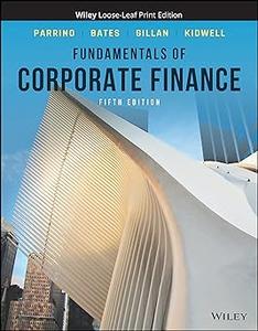 Fundamentals of Corporate Finance Ed 5