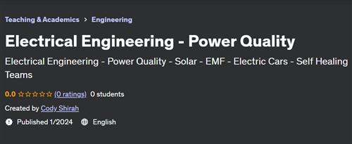 Electrical Engineering – Power Quality