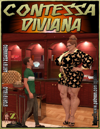 Zgannero - Contessa Diviana 3D Porn Comic