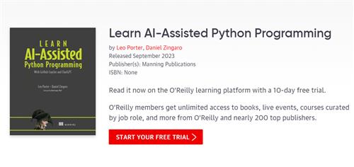 Learn AI–Assisted Python Programming, Video Edition