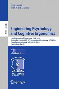 Engineering Psychology and Cognitive Ergonomics  20th International Conference, EPCE 2023, Part II