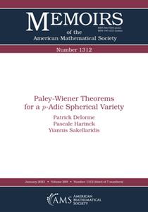 Paley–Wiener Theorems for a p–Adic Spherical Variety