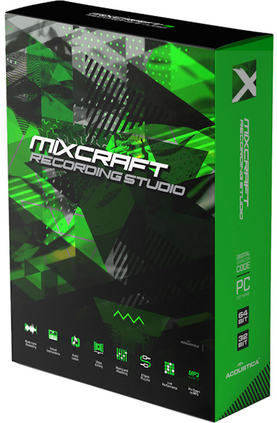 Acoustica Mixcraft 10.1 Recording Studio Build 587