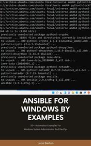 Ansible For Windows By Examples – 30+ Automation Examples For Windows System Administrator And DevOps