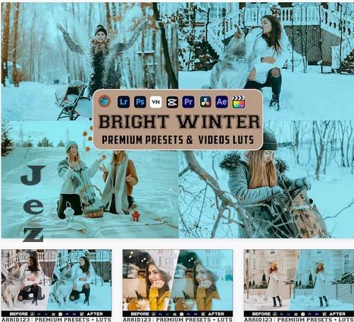 Bright Winter Luts And Presets Mobile Desktop - 4VCWN9B