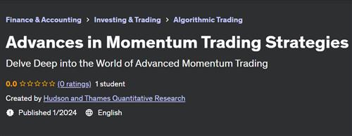 Advances in Momentum Trading Strategies