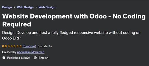 Website Development with Odoo – No Coding Required