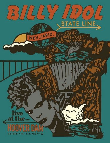 Billy Idol - State Line: Live At The Hoover Dam (2023) BDRip 1080p