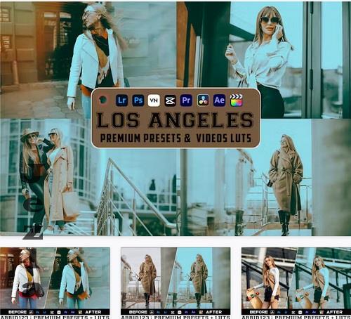 Los Angeles Luts And Presets Mobile Desktop - H9HR46S