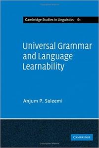 Universal Grammar and Language Learnability