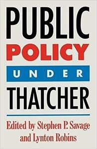 Public Policy under Thatcher