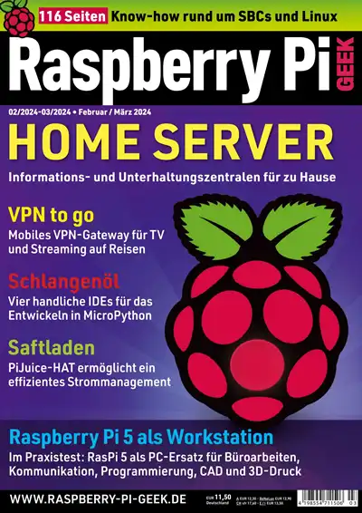 Raspberry Pi Geek - 02/03 (Februar/März) 2024