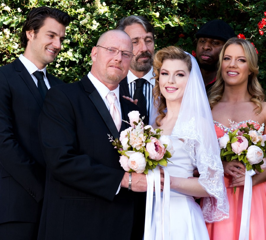 Candice Dare, Ella Nova The Happy Bride Fuck With Everyone After The Wedding HD 720p