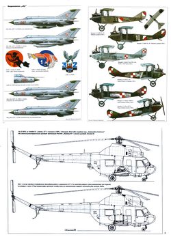 Lotnictwo z Szachownica 2007-24 - Scale Drawings and Colors