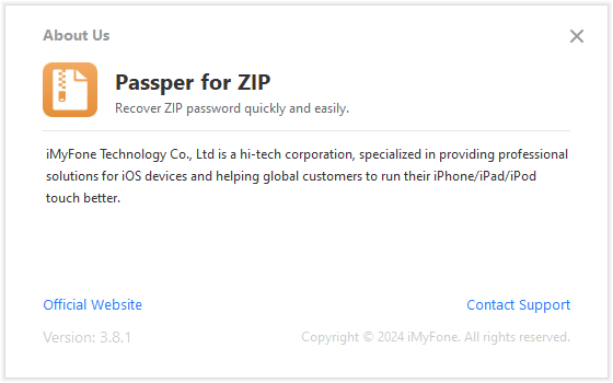 Portable Passper for ZIP 3.8.1.3