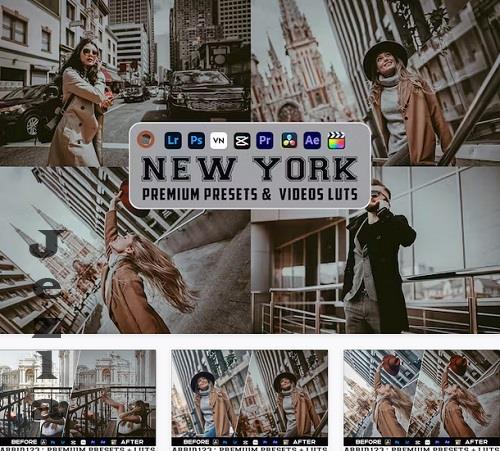 New York Mood Luts And Presets Mobile Desktop - UNW5N98