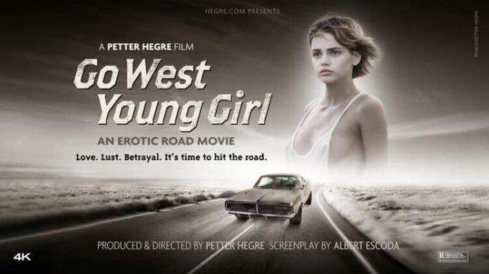 Go West Young Girl 4k -  Ariel, Jolie, Veronika V (UltraHD/4K 2160p) - Hegre - [2023]