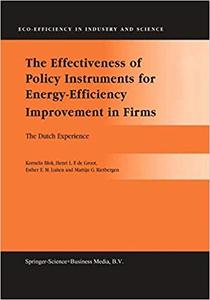 The Effectiveness of Policy Instruments for Energy–Efficiency Improvement in Firms The Dutch Experience