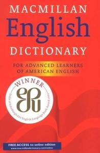 Macmillan English Dictionary For Advanced Learners of American English