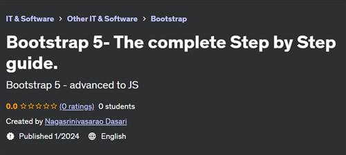 Bootstrap 5– The complete Step by Step guide