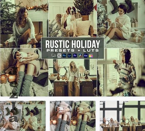 Rustic Holiday Video Luts Presets Mobile & Desctop - 76UAKAH