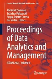 Proceedings of Data Analytics and Management ICDAM 2023, Volume 1
