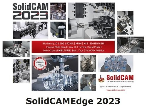 SolidCAM 2023 SP2 HF1 for Solid Edge 2020-2024 (x64) Multilingual