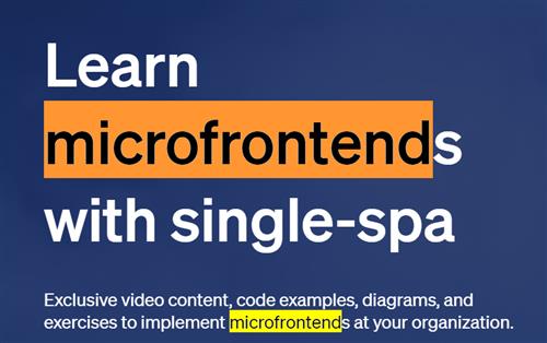 Microfrontend Architecture Intro