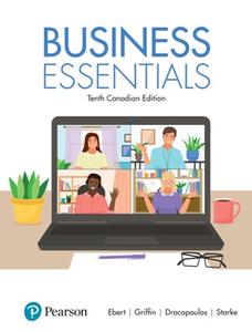 Business Essentials, 10th Canadian Edition