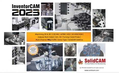 InventorCAM 2023 SP2 HF1 for Autodesk Inventor 2018-2024 (x64) Multilingual