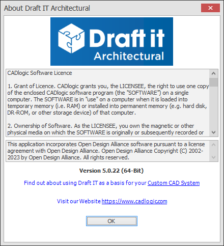 CADlogic Draft IT 5.0.22
