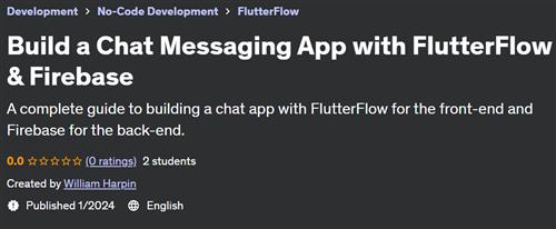 Build a Chat Messaging App with FlutterFlow & Firebase