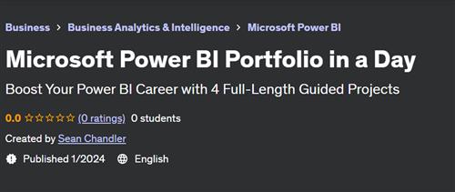 Microsoft Power BI Portfolio in a Day