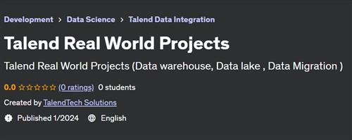 Talend Real World Projects