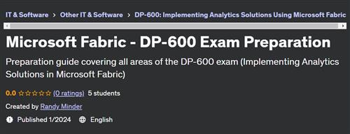 Microsoft Fabric – DP–600 Exam Preparation