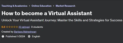 How to become a Virtual Assistant (2024)