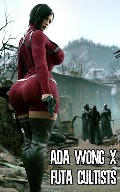 Rigid3D - Ada Wong x Futa Cultists (Resident Evil) 3D Porn Comic