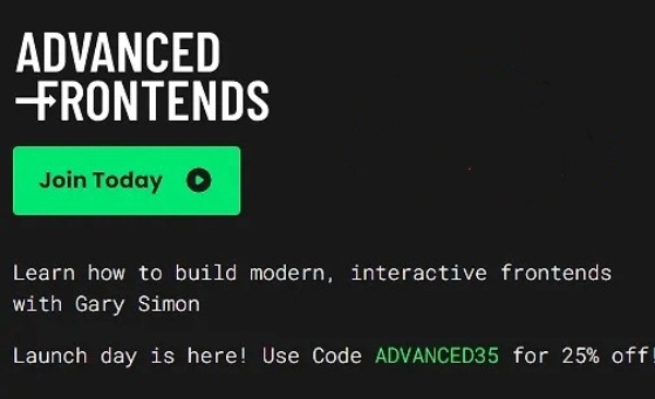 Advanced Frontends