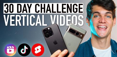 30 Day Social Media Challenge – Instagram Reels, TikTok, YouTube shorts