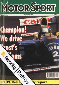 Motor Sport Magazine – January 1994