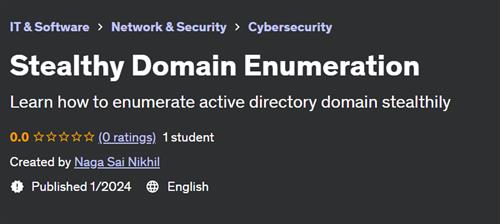 Stealthy Domain Enumeration